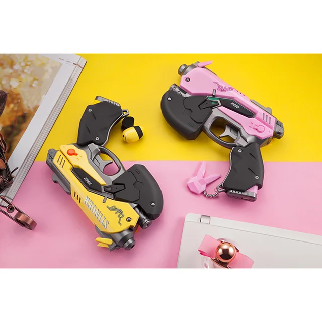 With Light!!Two Colors D.va Gun For Cosplay B.va Gun Dva Pistol With