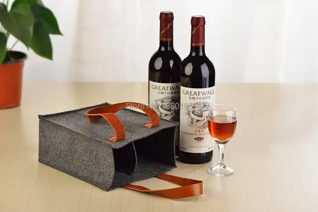 Leather Wine Carrier >> Online Shop Felt Wine Bag Wine Bottle Bag Wine Bottle Holder Leather Wine Carrier >> Online Shop Felt Wine Bag Wine Bottle Bag Wine Bottle Holder