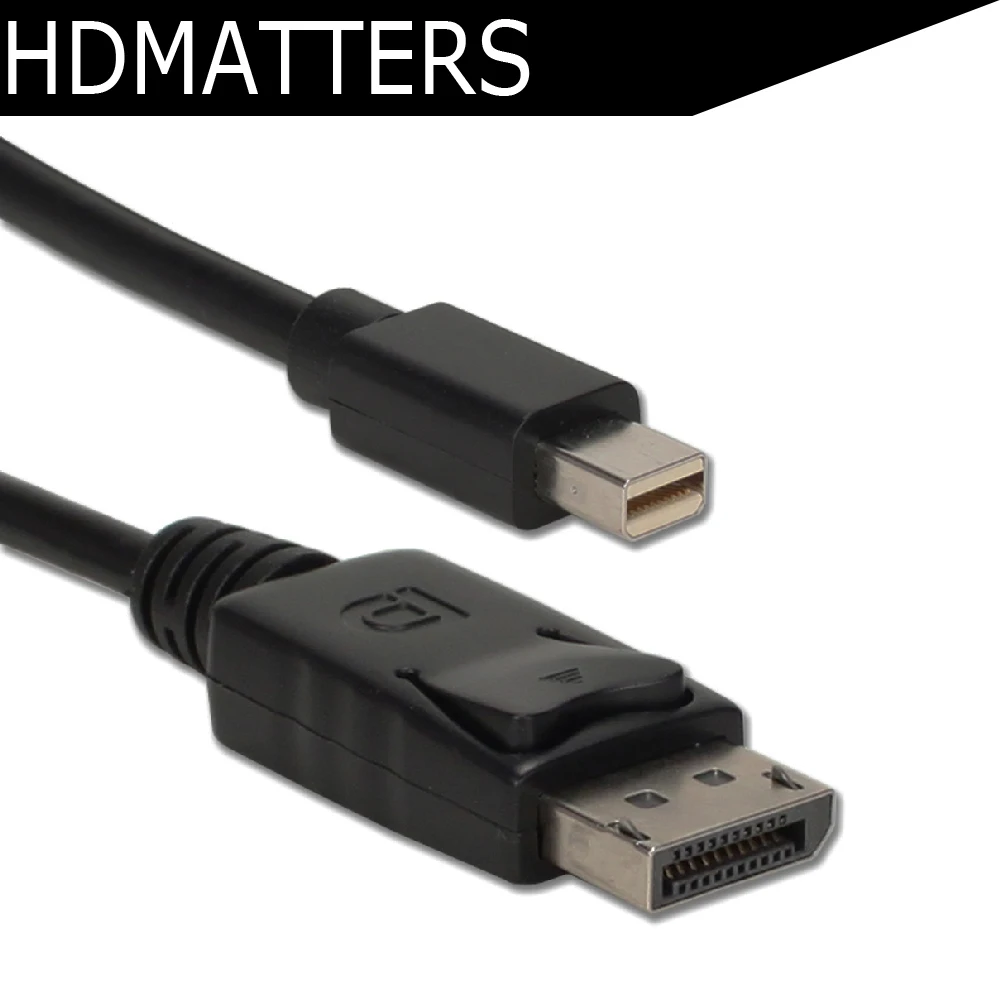 

Mini displayport to DP cable 5m Mini dp male to Displayport 1.2 male for macbook pro air to DP monitors