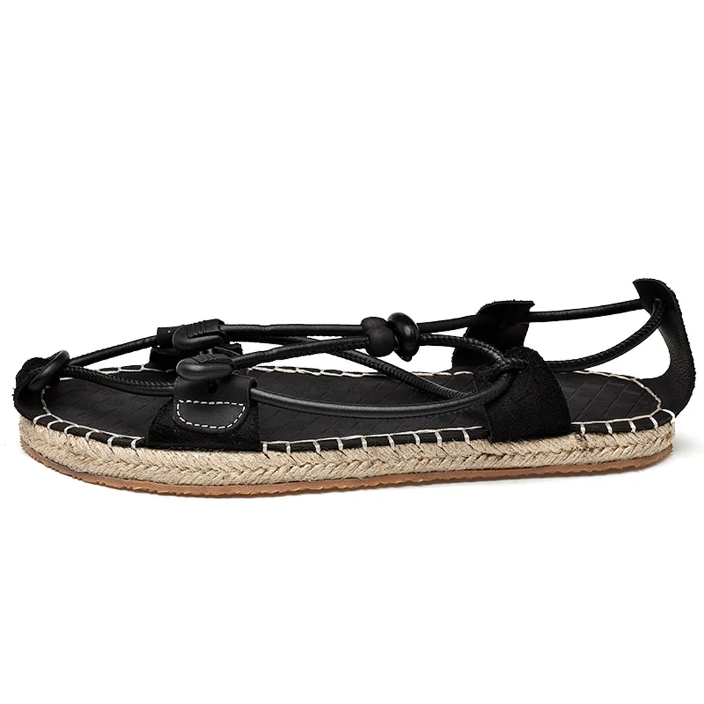 SAGACE Men's simple shoulder strap Roman sandals summer national style non-slip sandals high quality new listing
