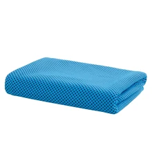 FENICAL 30x90 см полотенце из микрофибры, ледяной шарф, Шейное полотенце для плавания, полотенце s для занятий спортом, йогой, тренажерным залом, фитнесом(синий светильник