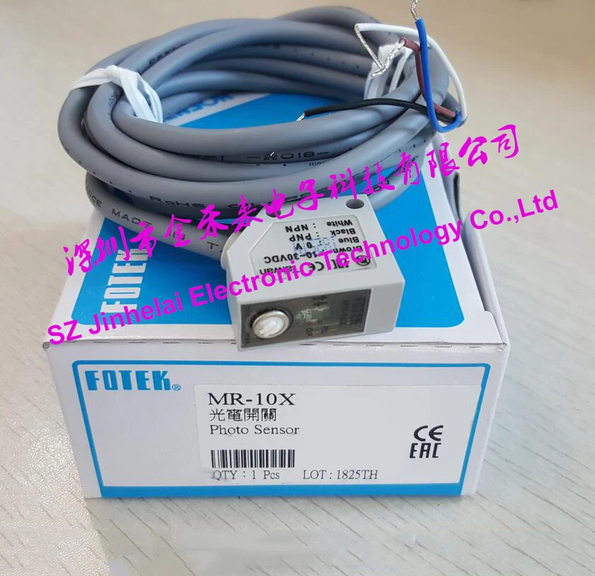 One New Fotek MR-10X Photoelectric Switch In Box