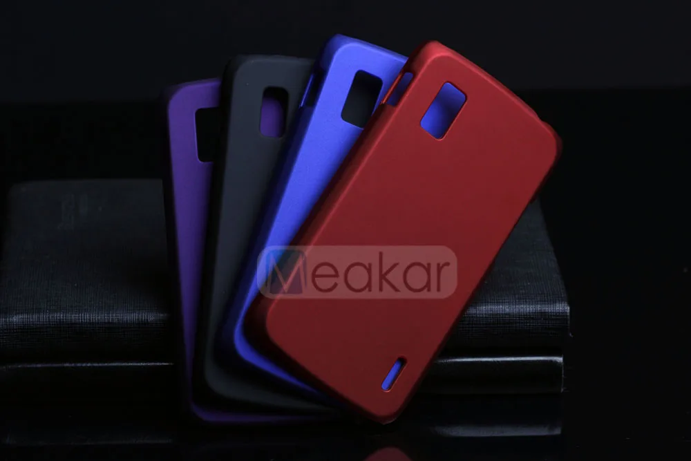 Матовая Пластик Coque 4.7For Nexus 4 чехол для LG Google Nexus 4 E960 телефона чехол-лента на заднюю панель