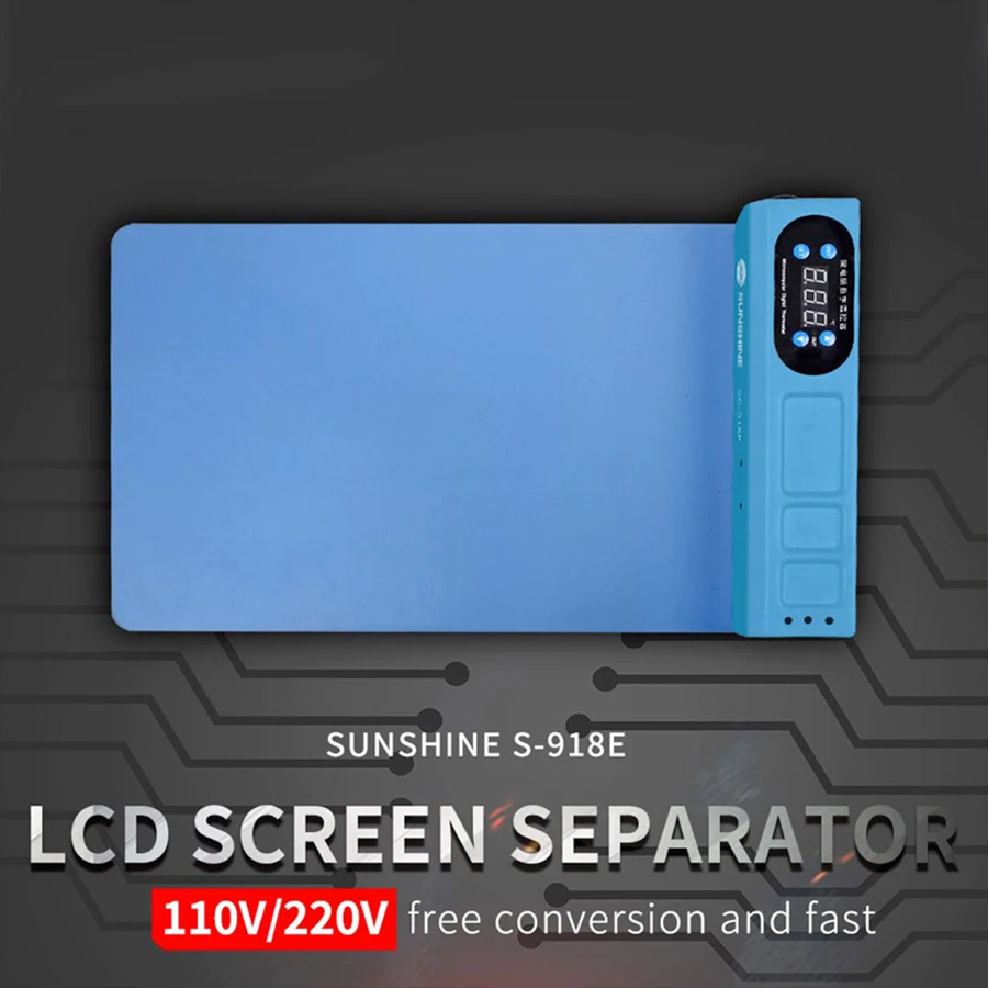サンシャイン ブルースクリーンスプリッターホットステージセパレーターパッド S 918e Iphone Ipad用 Lcdスクリーンセパレーターツール Aliexpress ツール