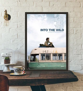 

Into the Wild Movie Vintage Movie Wall Art Wall Decor Silk Prints Art Poster Paintings For Living Room No Frame