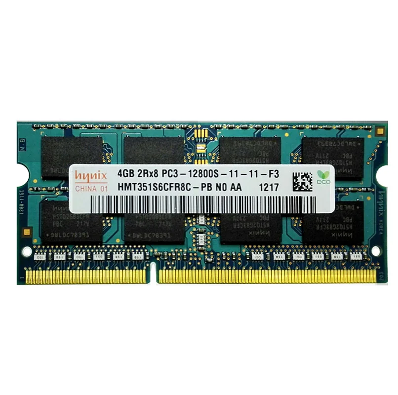 

4G HY ram memory DIMM 2R*8 DDR3 1600MHZ 4G PC3-12800S 4GB notebook memory
