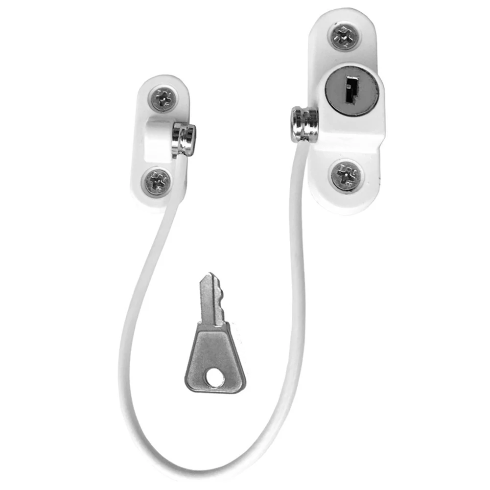 

Window Door Safety Lock Baby Child Security Cable Restrictor Ventilator Protection YA88