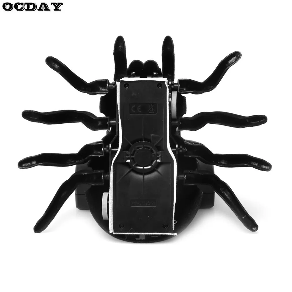 

OCDAY RC Spiders Infrared Remote Control Mock Fake RC Toy Simulation Wall Climbing Spider Trick Terrifying Toys for Children