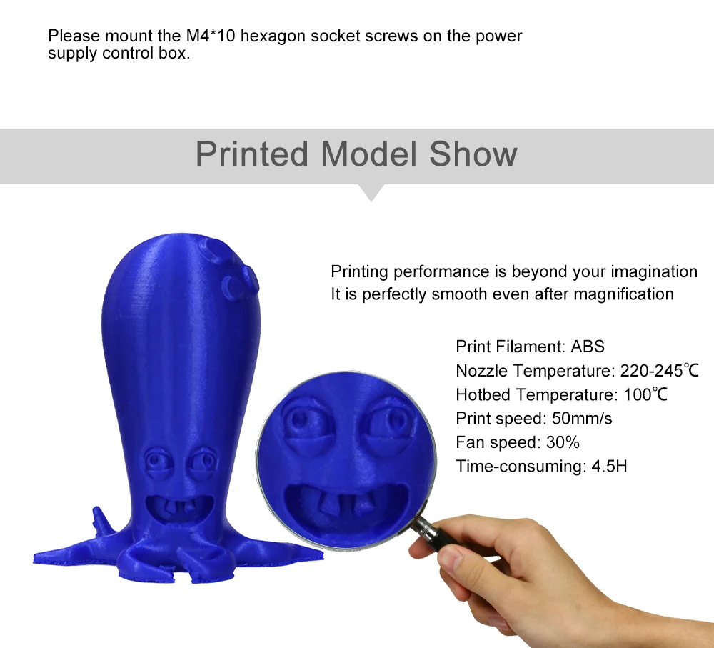 Обновленный Anet E10 E12 E16 настольный 3d принтер с ЖК-дисплеем 12864 офлайн печать Низкий уровень шума 3D DIY Набор принтер большой размер печати