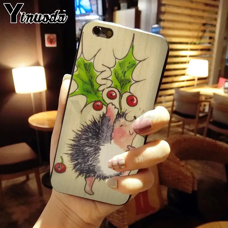 Hedgehog ride a bike Cute in Teacup Animal Art