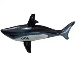 Детские игрушки для воды ПВХ надувная игрушка Акула имитация надувных животных детские развлекательные игрушки