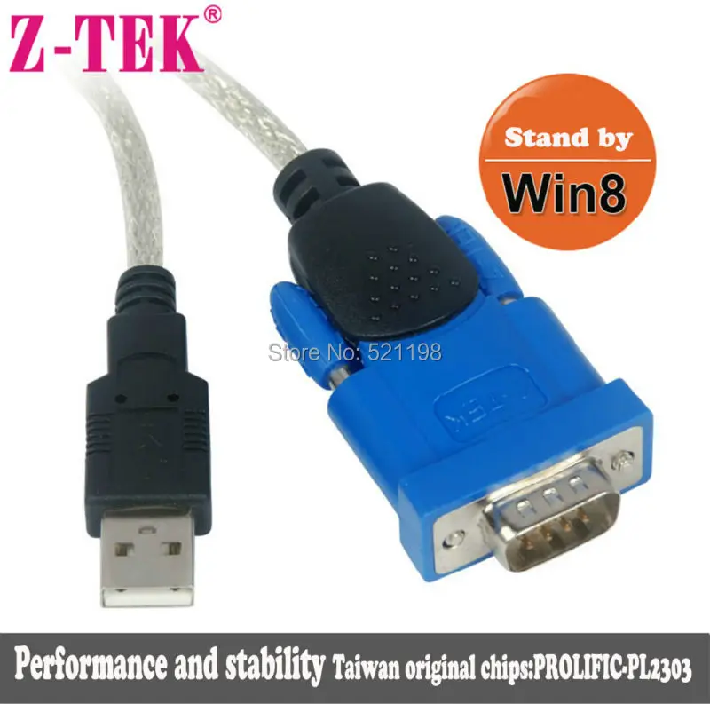 Z tek usb to serial 9 pin serial to usb 232com port usb to rs232 serial ...
