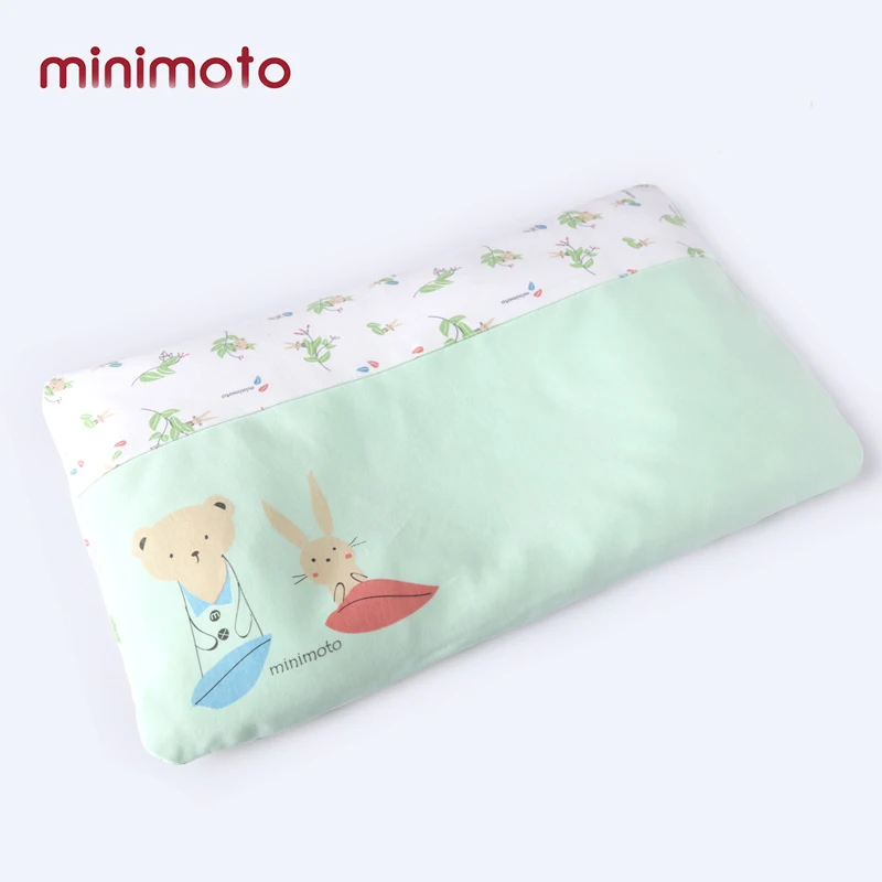 

Minimoto Newborn Baby Anti-collision Protection Baby Sleep Pillow, Memory Filling Material Helps Sleep High Quality Pillow