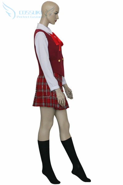 Высокое качество Negima! Magister, Negi, Magi, Asuna, Kagurazaka, Униформа, костюм для косплея, Идеальный заказ для вас! (art.: 7950f7d3e) - 7950f7d3e