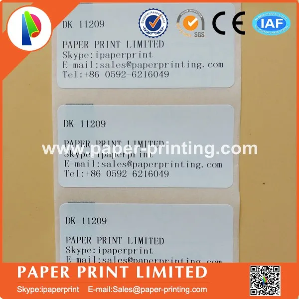 

20*Rolls Brother P-Touch QL650 QL700 Compatible Label DK-11209 Etiketten 62mm*29mm DK-1209 Thermal Sticker