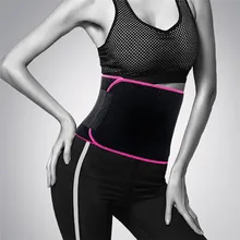 Adjustable Waist Tummy Trimmer Slimming Sweat Belt Fat Burn Shaper Wrap Band font b Weight b