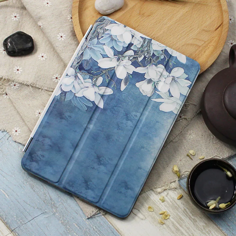 

Case for Ipad Air 2 Orchid Series Auto Sleep /Wake Up Flip PU Leather Case for Ipad Air 2 Smart Stand Cover