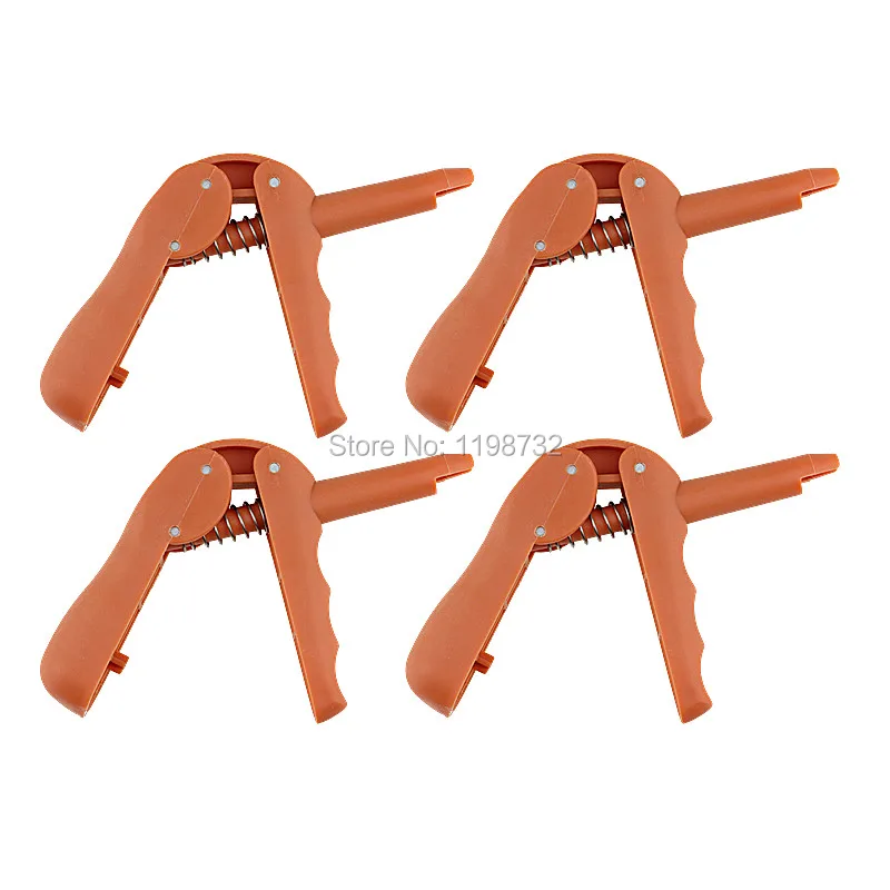 4Pcs Dental Composite Gun For Compules Uni Applicator Dispenser Orange