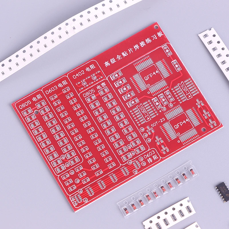 Новый сварки практика печатной платы пайки навыков начинающих DIY Электронный
