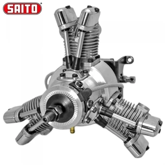 Двигатели Saito FG 19R3 19cc 3 цилиндровый бензиновый радиальный двигатель для модели