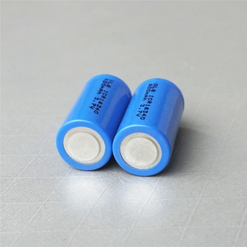 16340 600mah Dlg 3 6 v 7 cr123a литий ионный перезаряжаемый аккумулятор с бесплатным зарядным