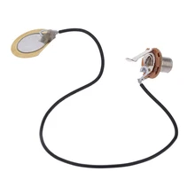 Akustische Gitarre Wandler Vorverdrahtet Verstärker Piezo Jack Pickup Zubehör Fit für Fast String Musikinstrumente SIND4