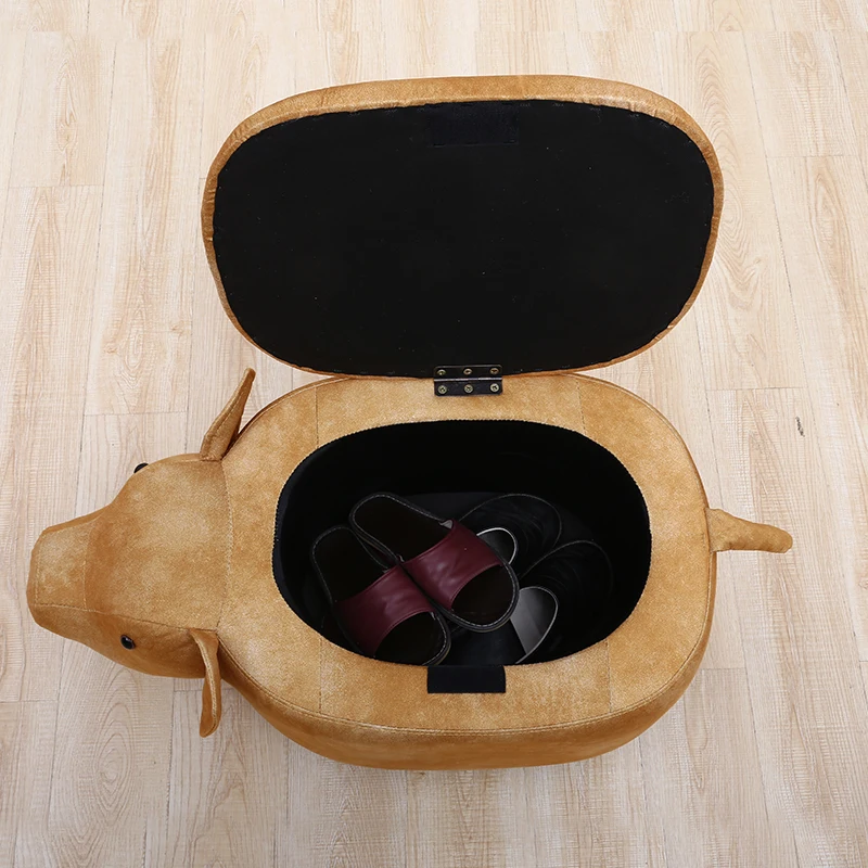 Creative pig storage bench shoes bench home change shoes bench test shoesl storage stool Creative pig storage bench shoes bench home change shoes bench test shoesl storage stool
