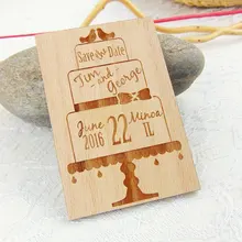 Торт сохраните даты магнит, пользовательские выгравированы сохранить дату, дерево сохранить даты, деревенский сохранить Дата, свадебной, свадебный Invi