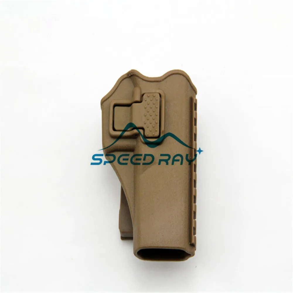 Тактическая кобура, новая версия, быстро нарисованная ножная кобура для glock 17 18 19 23 - Цвет: Molle Tan
