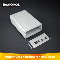 RealQvol Friendlyarm алюминиевый корпус для NAS док-станции