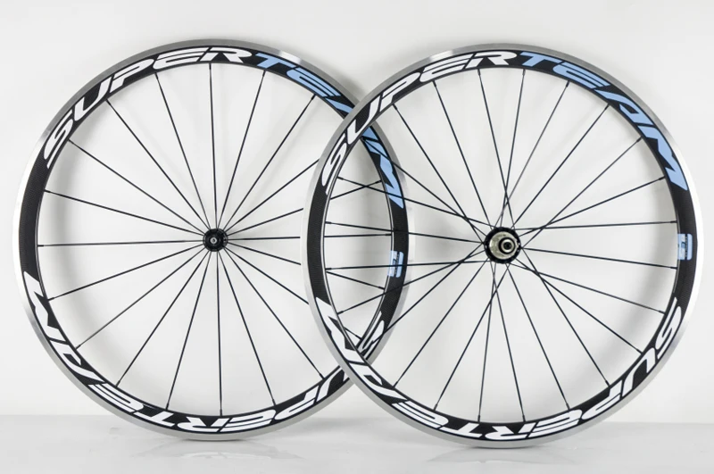 

T1000 3K carbon road wheels 700C 38mm Aluminum alloy brake surface racing bike rim bicycle cycling Clincher wheelset
