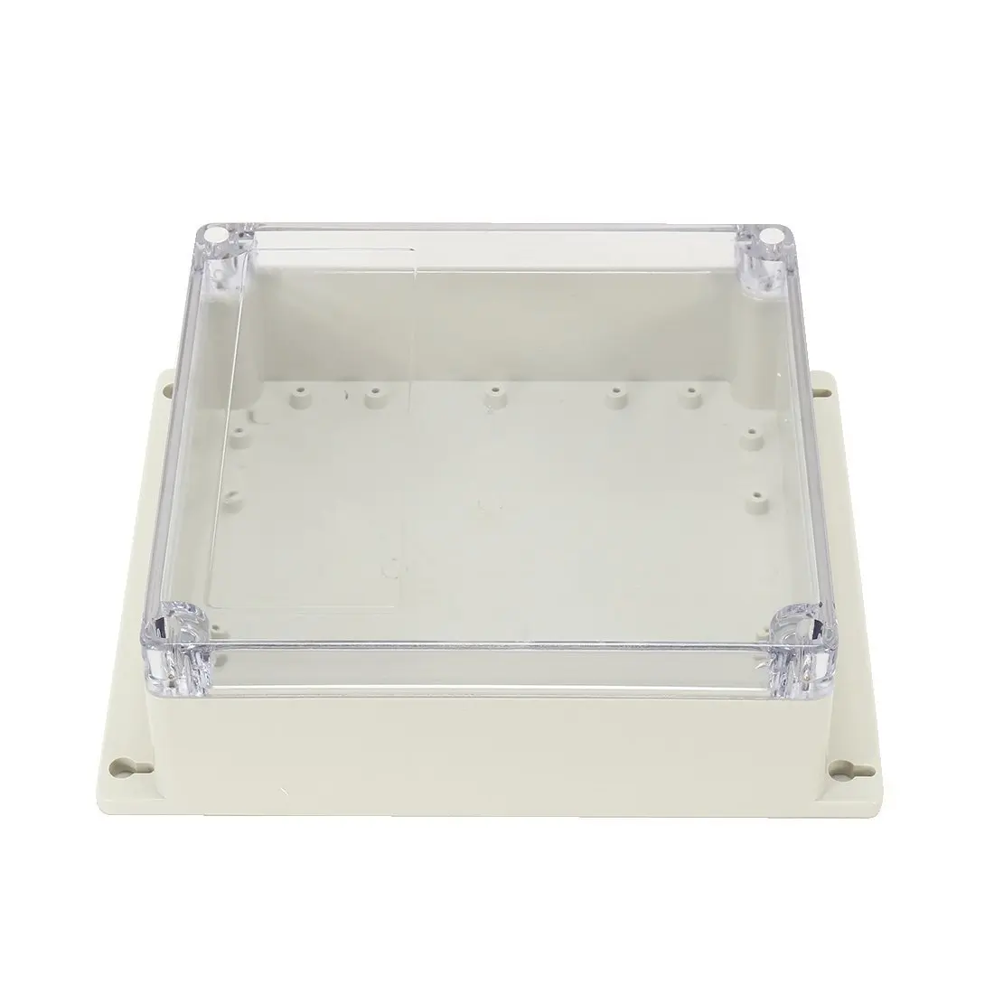 

Weatherproof ABS Junction Box Universal Project Enclosure w PC Transparent Cover 7.6 inch x7.4 inch x2.8 inch (192mmx188mmx70mm)