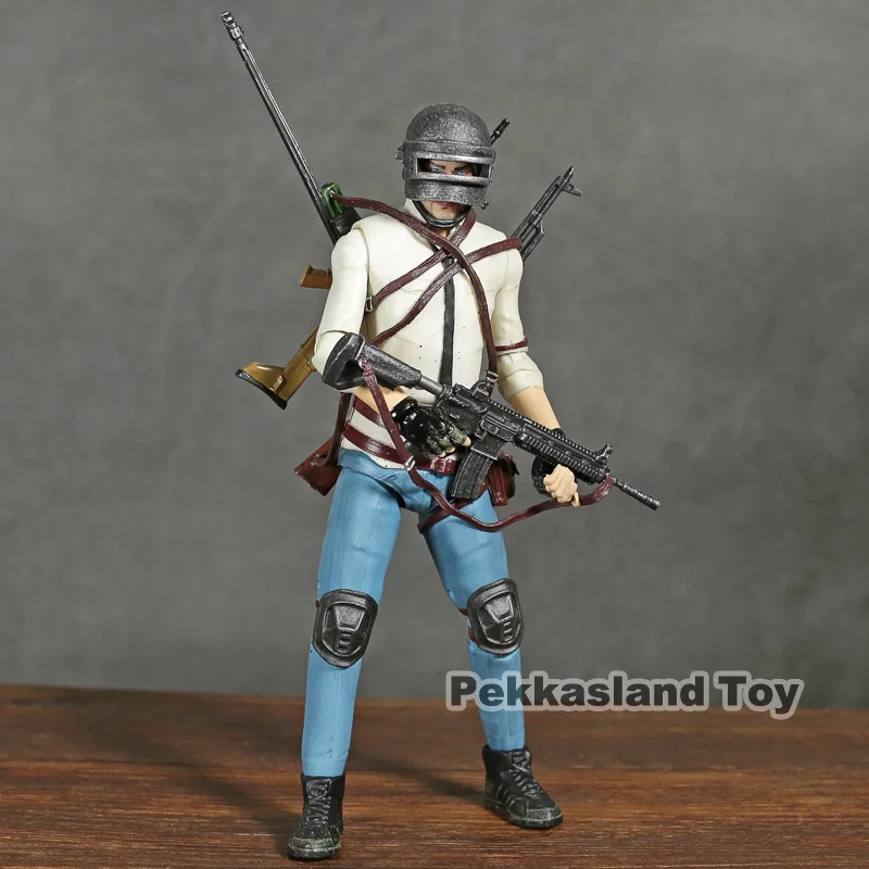 

PUBG Playerunknown's Battlegrounds Game 7" Action Figure Toy PVC Statue Doll