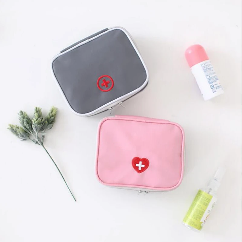 Travel Function First Aid Kit Travel Accessories Heart Oxford Storage Distribution Medicine Package Packing Organizer Travel Function First Aid Kit Travel Accessories Heart Oxford Storage Distribution Medicine Package Packing Organizer