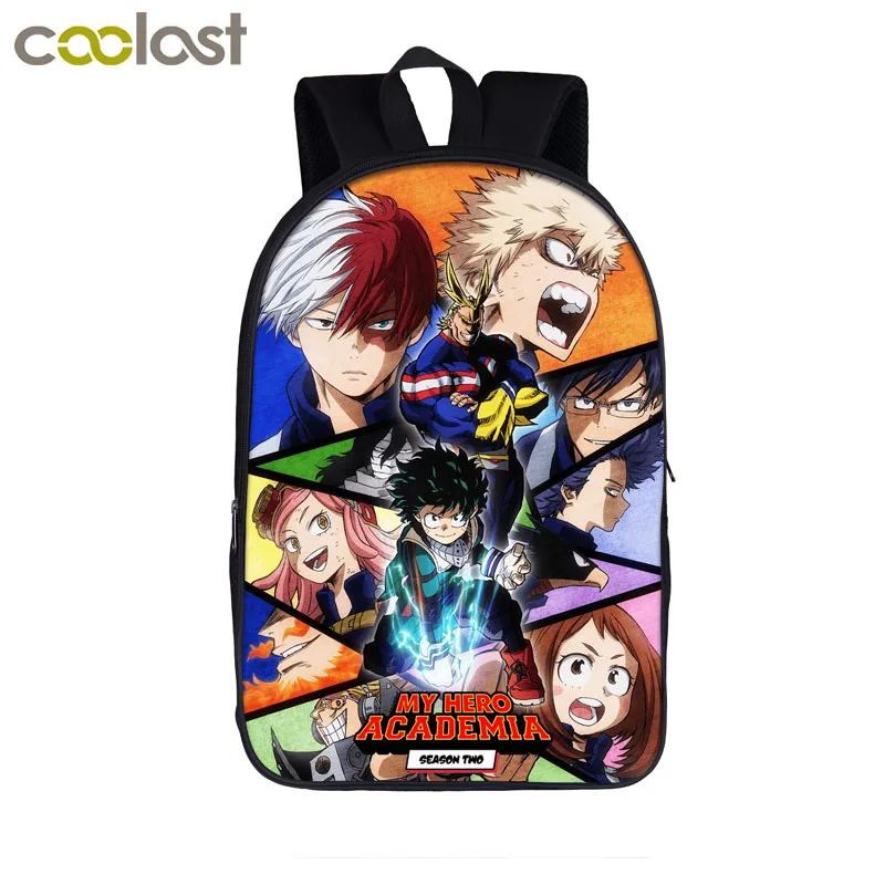 Продажа Японский Аниме Boku no Hero Academy рюкзак для подростков Sans izku Katsuki Tsuyu mashiro школьная сумка Mochila My Hero Academy