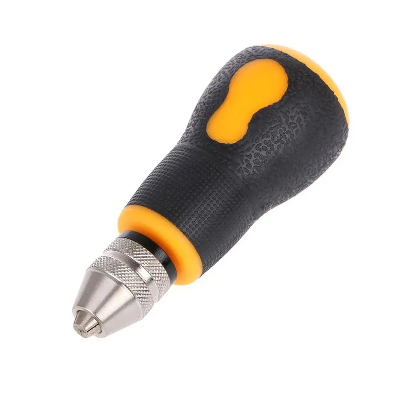 

0.5-3.2mm Mini Manual Hand Drill Chuck Drill Bit Jewelry Woodworking Tool Craft DIY