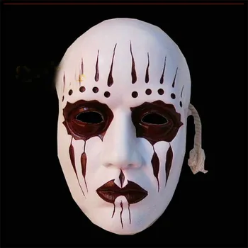 

Free shipping Halloween Cosplay Slipknot Joey Jordison Resin Masks Cosplay Halloween Party Mask For Adult Movies theme Mask