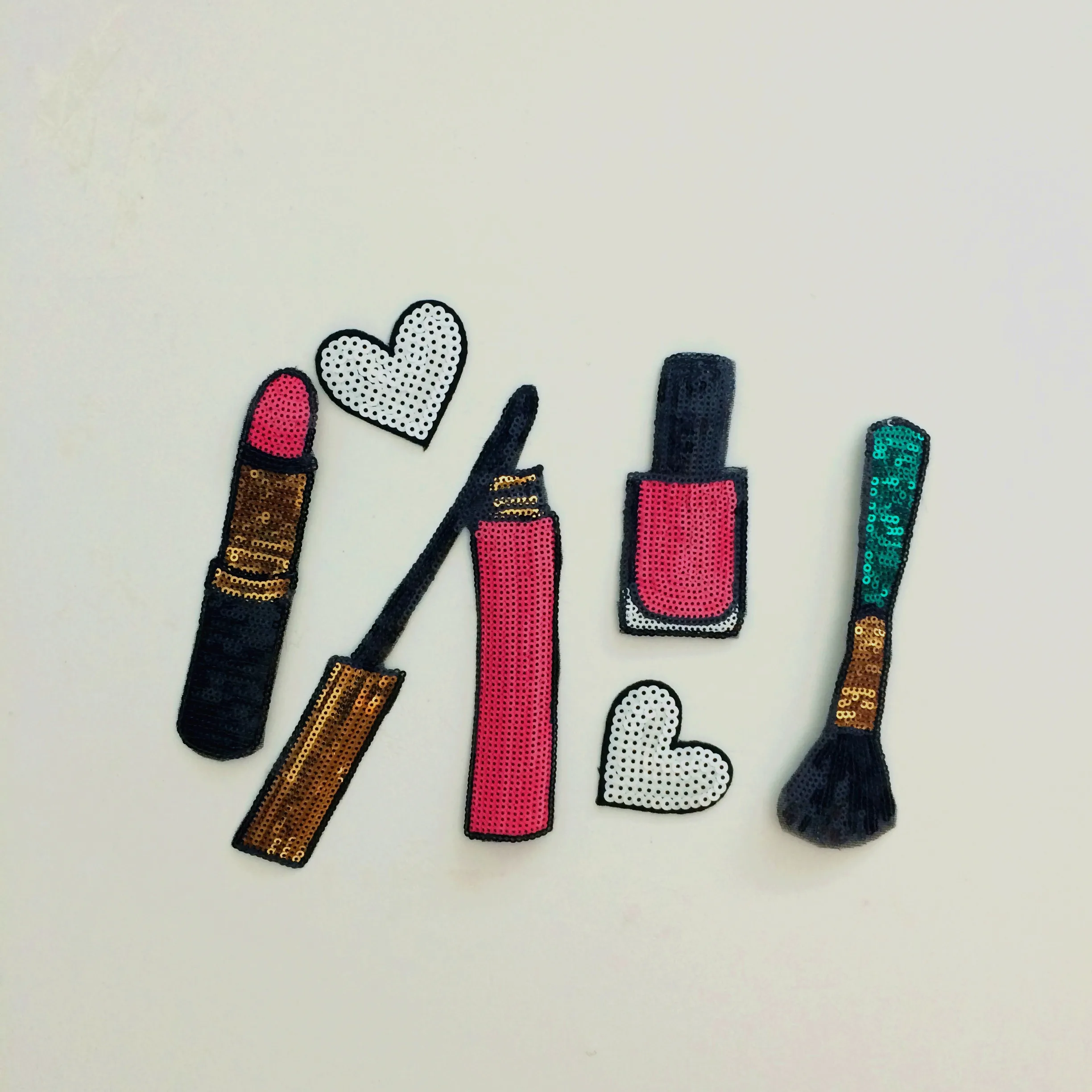 

make up set sequins patches vintage embroidered applique T-shirt coat patch sewing garment accessories Diy decoration