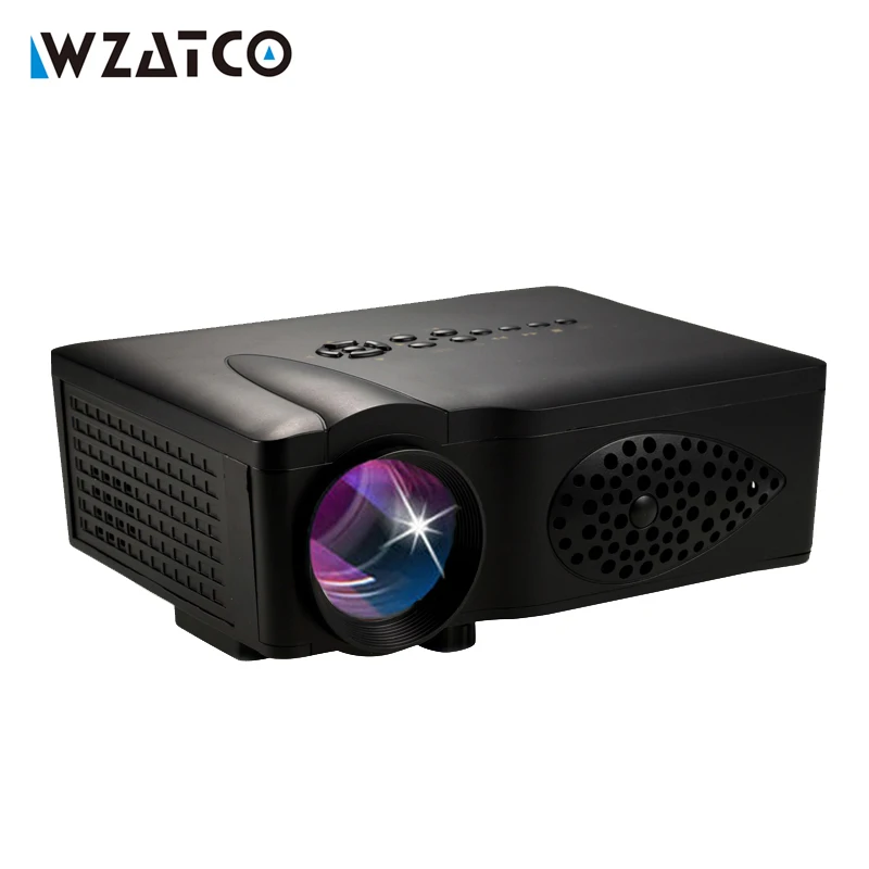 Prix pour WZATCO CT37 1600 lumen LED HD HDMI USB 1080 p Home cinéma Led LCD Portable Mini film Projecteur Vidéo Numérique 3D Proyector beamer Prix pour WZATCO CT37 1600 lumen LED HD HDMI USB 1080 p Home cinéma Led LCD Portable Mini film Projecteur Vidéo Numérique 3D Proyector beamer