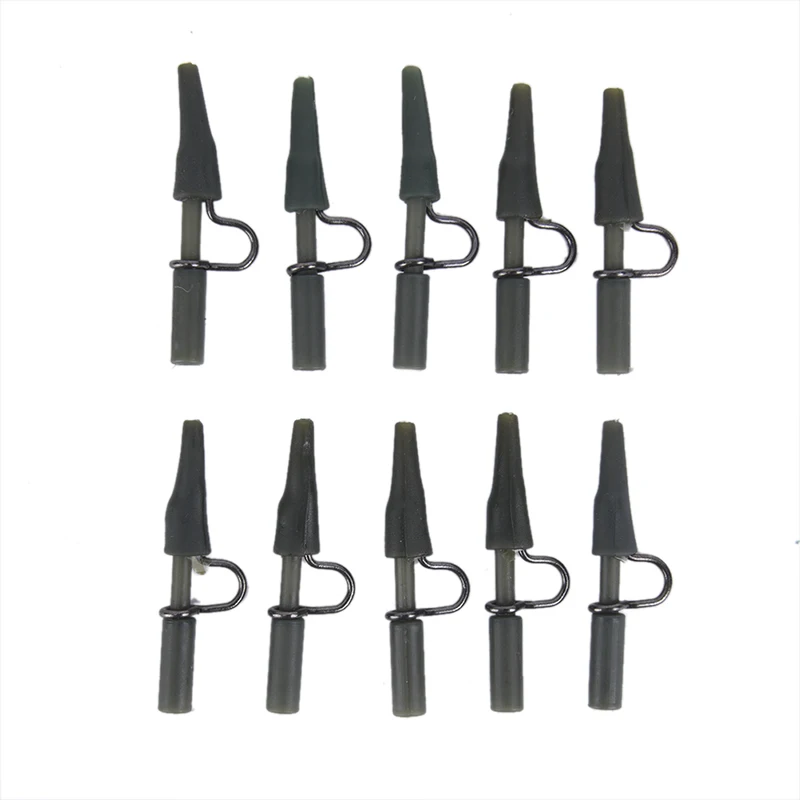 

10/20pcs Carp Fishing Accessories Outdoor Safety Lead Clips Kit for Fishing Tackle Equipment Line Tool Fastening the Line Pesca