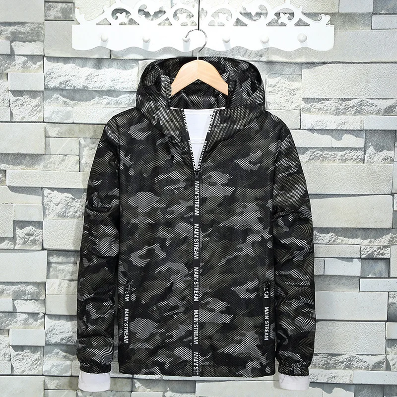 Spring Bomber Jacket For Male 2018 Camouflage Military