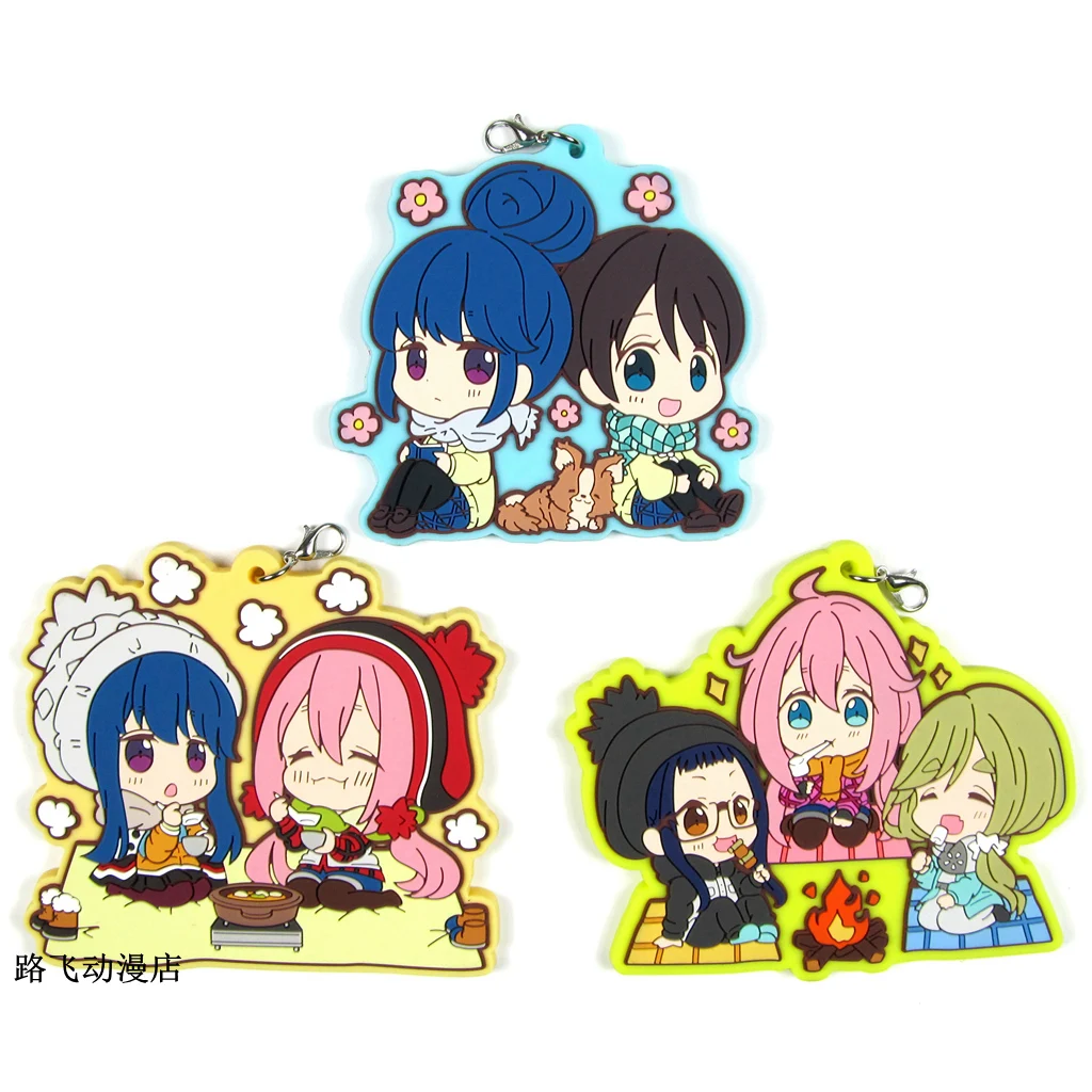 Yuru Camp Action Figure Anime Model Mobile Phone School