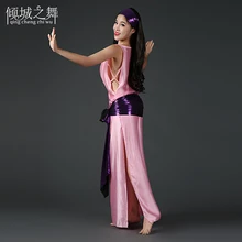 ZM185 представление живота народные танцы халат для женщин baladi shaabi saidi практика леди одежда