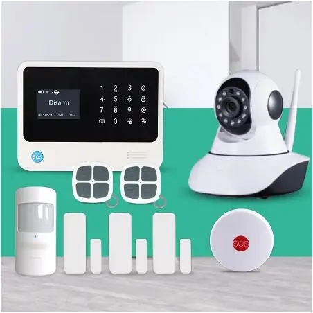 433mhz G90B Plus Wireless WiFi GSM GPRS SMS Home Alarm System APP control wireless ip cameras SOS emergency button alarm 433mhz G90B Plus Wireless WiFi GSM GPRS SMS Home Alarm System APP control wireless ip cameras SOS emergency button alarm
