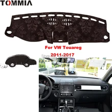 TOMMIA приборной панели крышки тире коврик для автомобиля от Солнца Анти-УФ покрытие для приборной панели коврик для приборной панели автомобиля для Volkswagen Touareg 2011