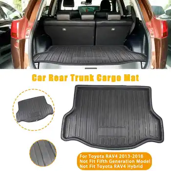 

Car Tray Boot Liner Cargo Rear Trunk Cover Matt Mat Boot Liner Floor Carpet Mud Non-slip For Toyota RAV4RAVA 4 2013 - 2018