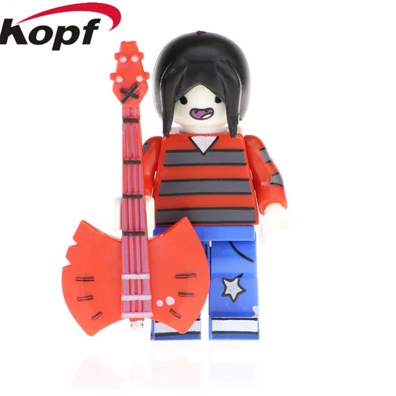 

50Pcs Series Assemble Cartoon TV Bricks Bi Mo Adventure Time Marceline Pulis Mo Action Building Blocks Kids Toys Gift PG1259