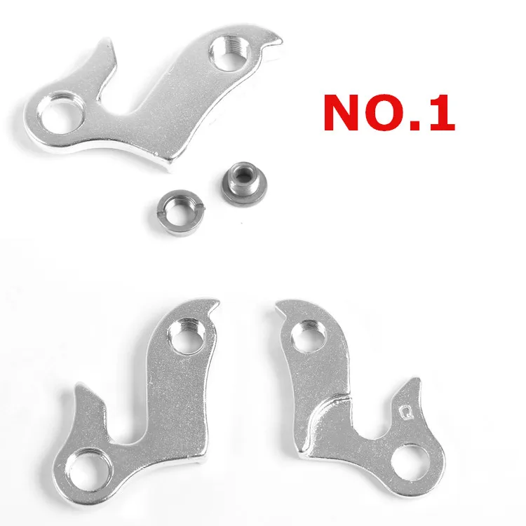 Discount MTB Mountain Bike Folding Bicycle Rear Aluminum Tail Hook  With Screws Rear Frame Accessories 1