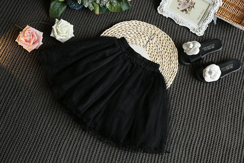 Fashion Children Clothing Sets Summer Girls Clothes 2018 New Kids Sleeveless Lace Shirt Skirt Suits 2Pcs Cotton Girl Outfits Set (5)