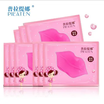 

50Pcs PILATEN Collagen Crystal Lip Mask Moisturizing Remove Dead Skin Anti Chapped